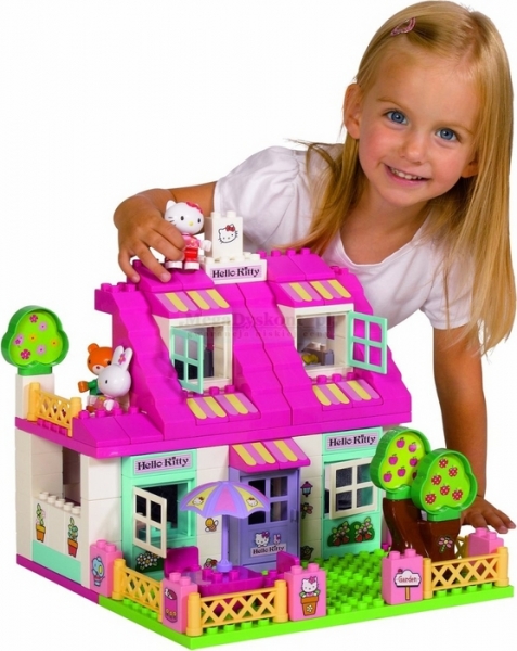 Casa cu cuburi Hello Kitty