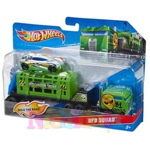 Camion cu remorca, Hot Wheels - Captura