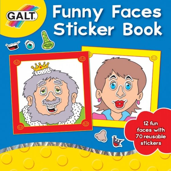 Carte abtibilduri Funny Faces sticker bo