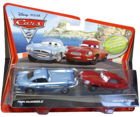 Set 2 Masinute Cars 2 - Finn McMissile s