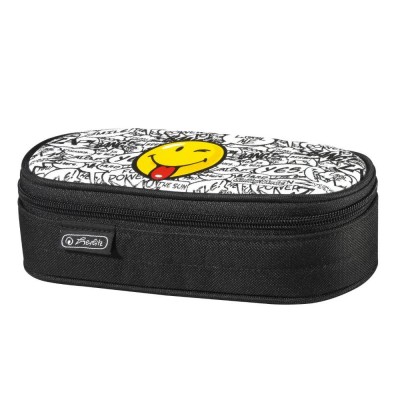 Penar Necessaire Oval Smiley Scribble Herlitz