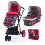 Carucior sistem 2 in 1 Giggle FLAMINGO FLING Ed. Lim. Cosatto
