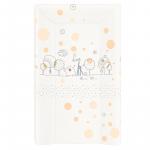 Saltea de infasat cu intaritura si capat inchis Lovely World Crem 70x50 cm