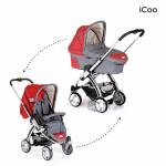 Set Carucior 2 in 1 iCoo Coco/ Cocoon Set Bossa Nova