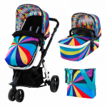 Carucior sistem Cosatto 2 in 1 Giggle Go Brightly ed. limitata