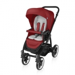 Carucior multifunctional 2 in 1 Baby Design Lupo Comfort Dark Red 2016