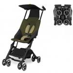 Carucior sport ultracompact Pockit Lizard Khaki