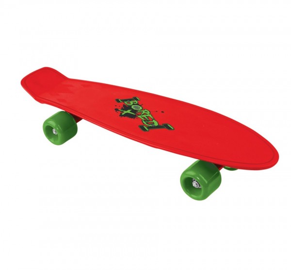 Skateboard copii Cruiserboard model Red Bored 53cm