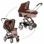 Set carucior 2 in 1 iCoo Coco/ Cocoon Set Cacao