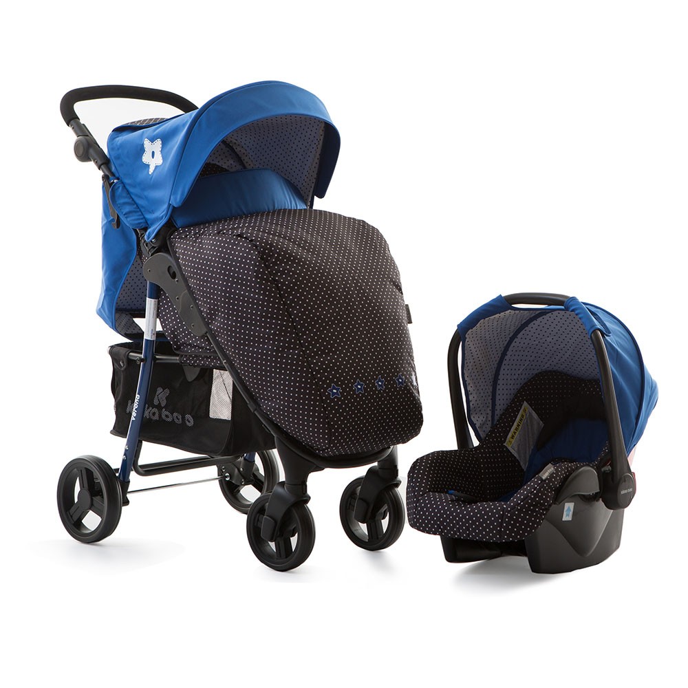 Carucior 2 in 1 cu scaun de masina Verona Blue Carucior 2 in 1 cu scaun de masina Verona Blue