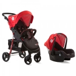 Carucior 2 in 1 cu scaun de masina Verona Fiery