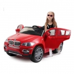 Masinuta electrica cu display electronic BMW X6 Red
