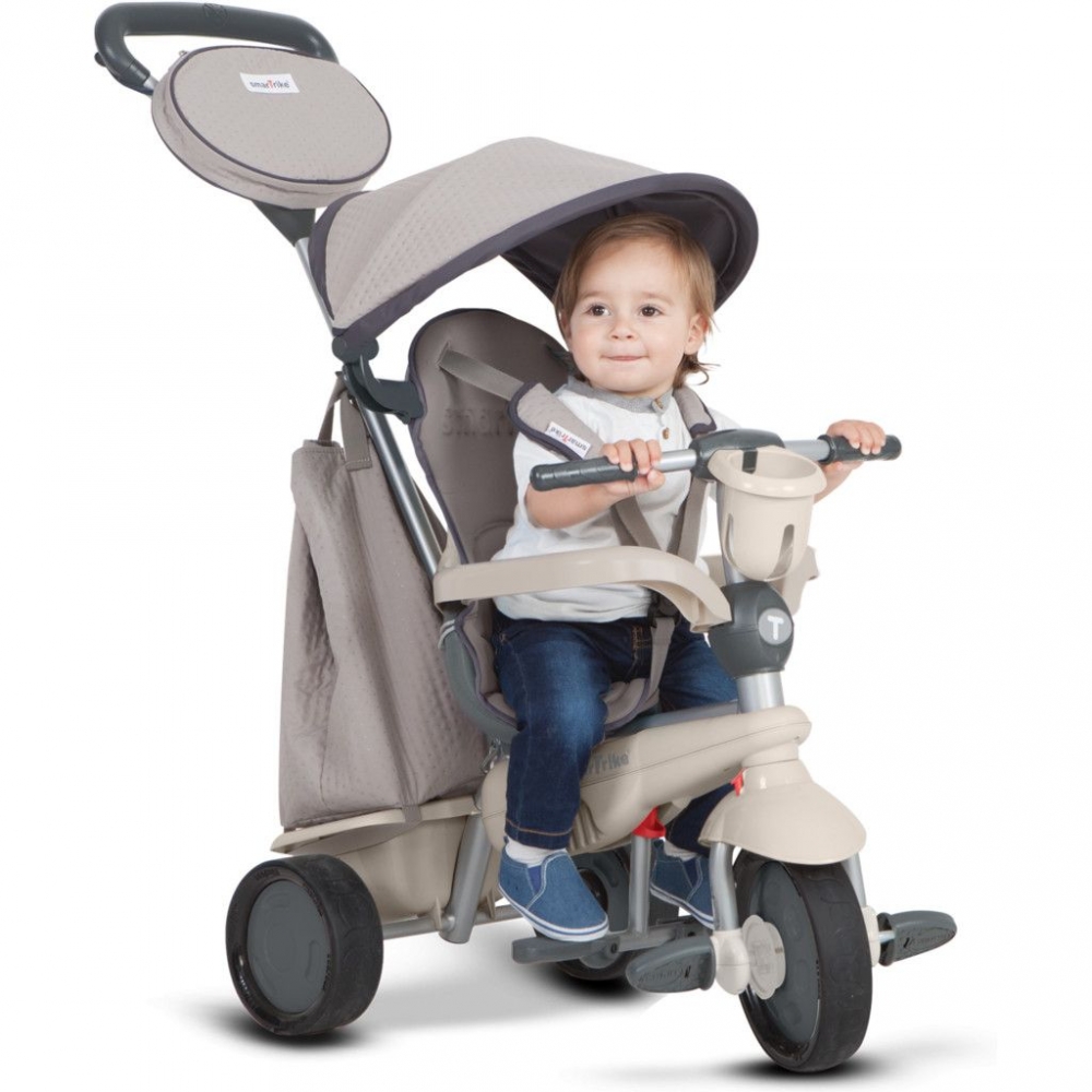 Tricicleta Smart Trike Deluxe by toTs 4 in 1 Grey