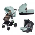 Sistem modular Coccolle Acero 3 in 1 Verde menta