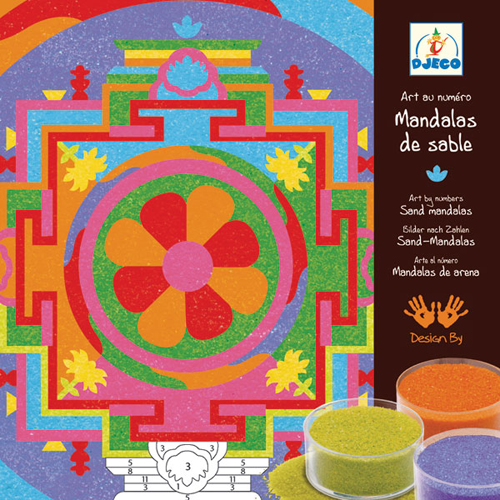 Joc cu nisip colorat Mandala tibetana