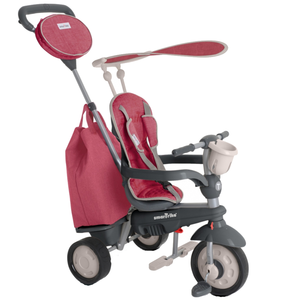 Tricicleta 4 in 1 Smart Trike Voyage Red