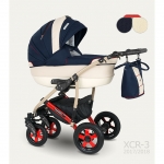 Carucior copii 3 in 1 Carmela Camarelo color XCR-3