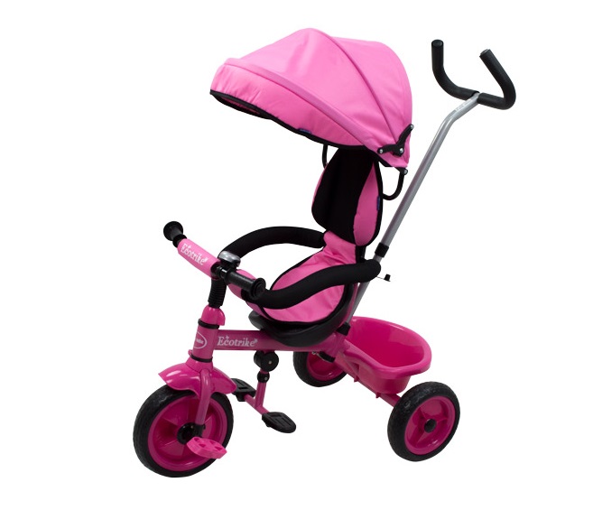 Tricicleta copii BabyMix Ecotrike 188199 roz