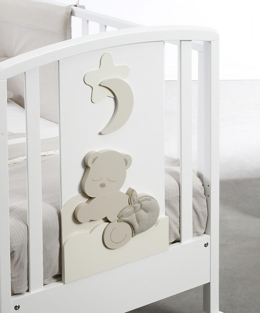 Patut bebelusi Miki Babyitalia lemn