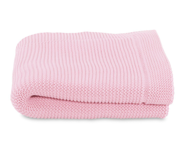 Paturica tricot pentru patuturi Chicco Miss Pink 0luni+