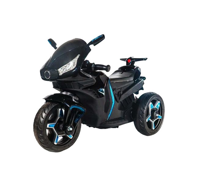Motocicleta electrica cu roti EVA Shadow Leather Black