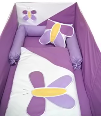 Lenjerie de pat fluturas