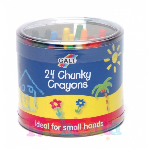 Set 24 creioane cerate 24 chunky crayons