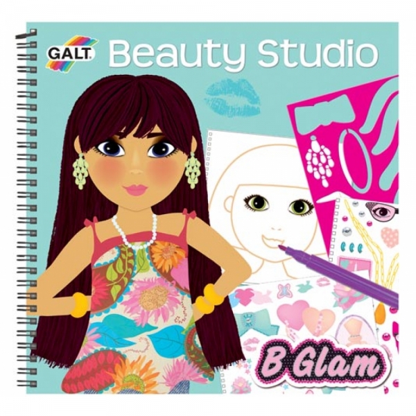 Carticica de colorat pentru fetite beaut