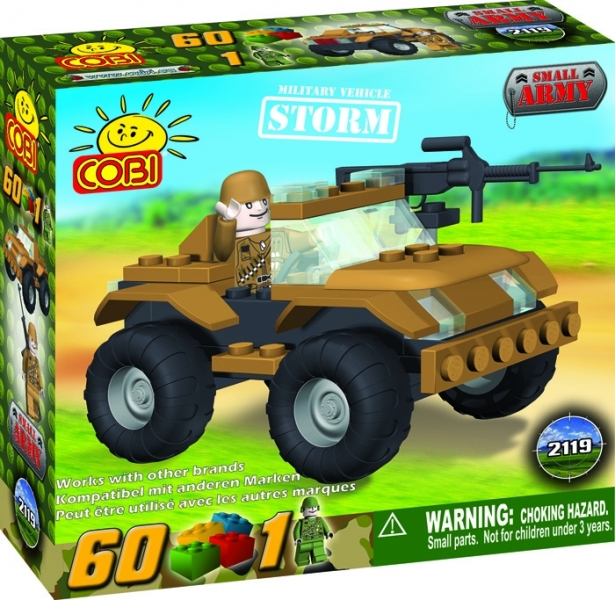 Set de construit vehicul militar Storm - Cobi