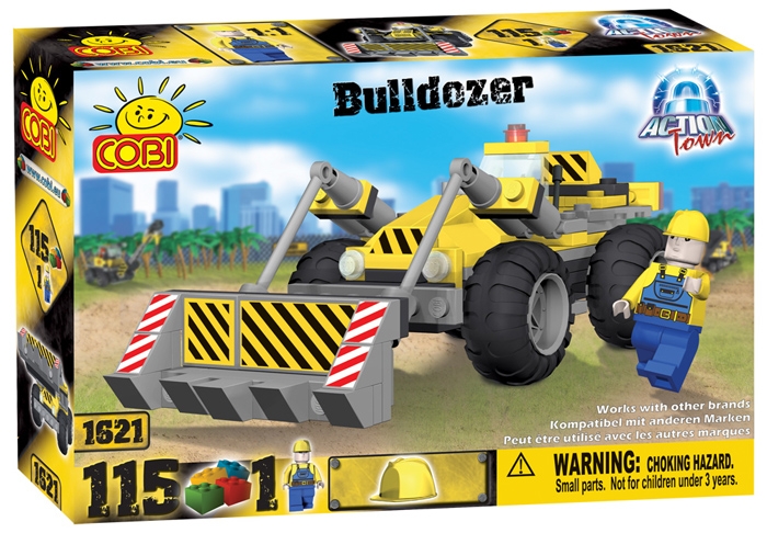 Set de construit Buldozer - Cobi