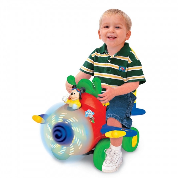 Avion Mickey interactiv Kiddieland