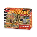 Puzzle de podea Safari 100 piese