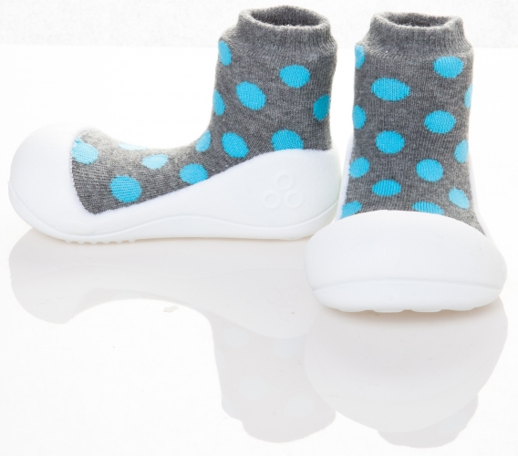 Polka dot grey