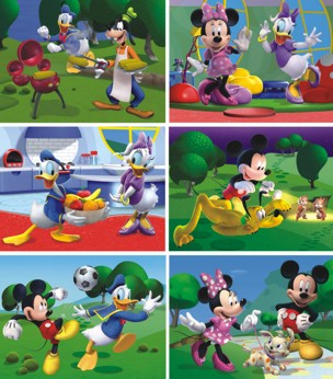 Puzzle Cubic Clubul Lui Mickey Mouse Nichiduta Ro