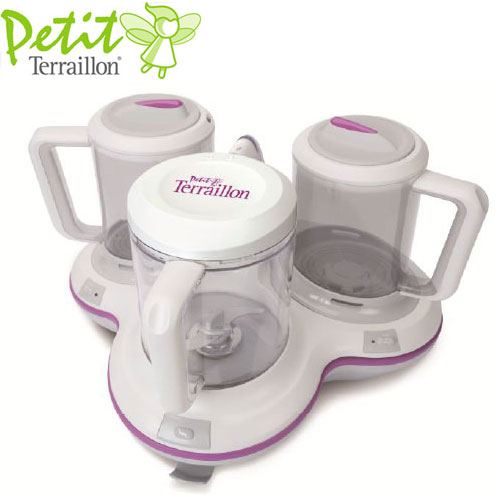 Robot multifunctional petit gourmet style cream-purple