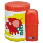 Set hranire termos alimente 500 ml si lingurita cu furculita Savanna BebeduE 1911