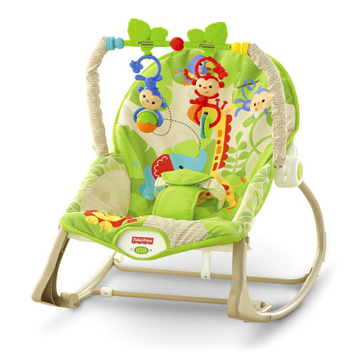 Balansoar 2 in 1 Infant to Toddler Rainforest Friends Fisher-Price FISHER PRICE imagine noua