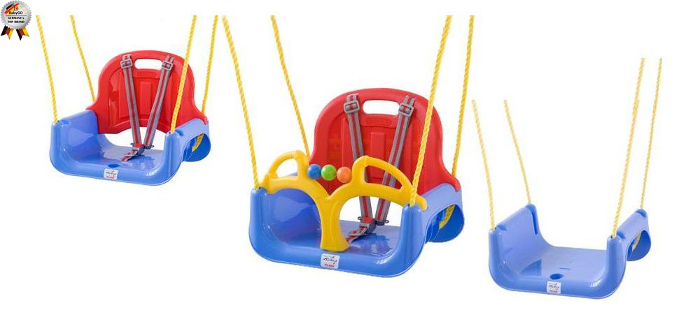 Leagan transformabil 3 in 1 blue red