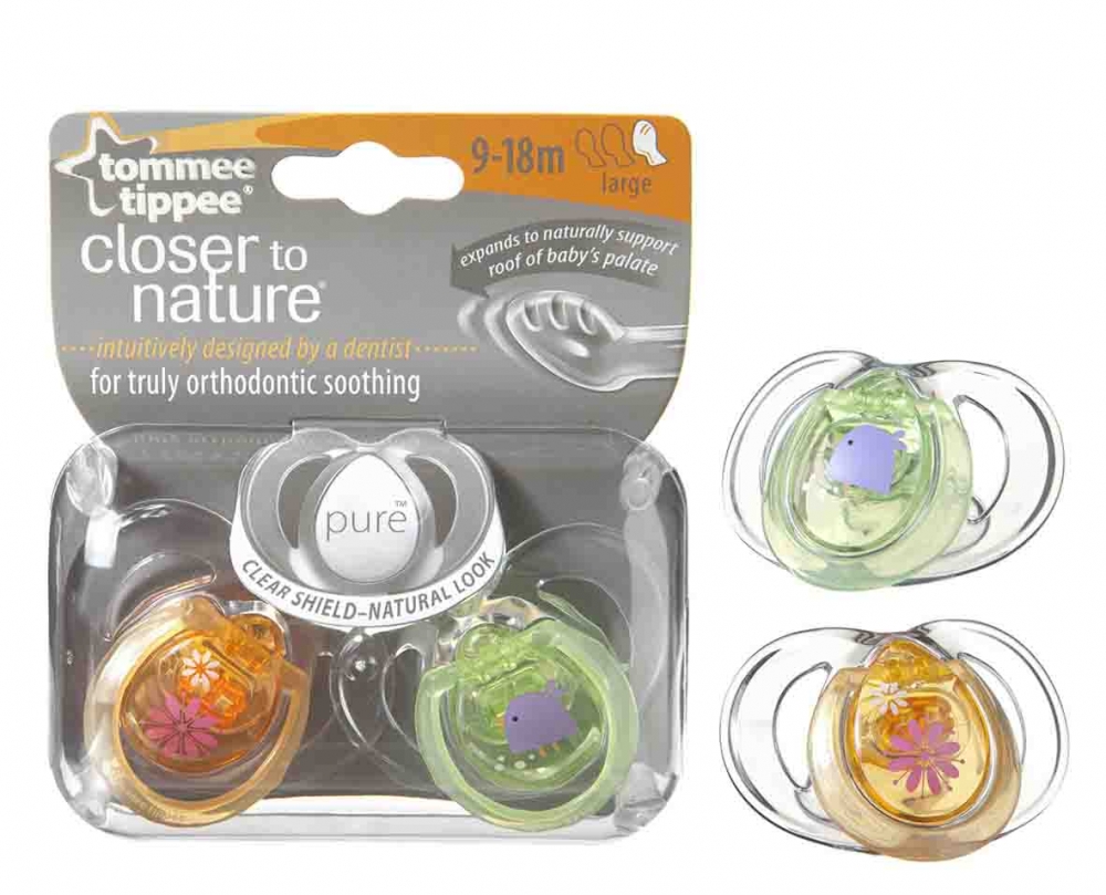 Suzete pure 9 - 18 luni tommee tippee