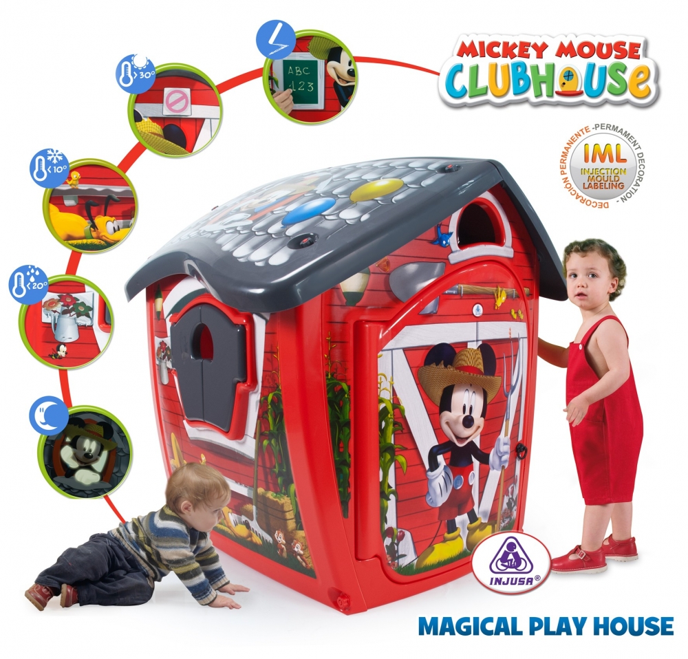 Casuta pentru copii Injusa Magical House Mickie Mouse