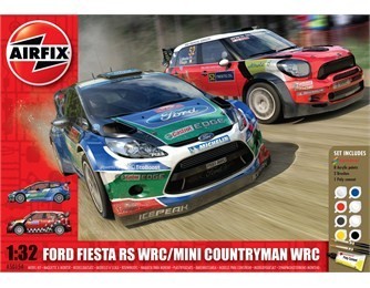 Kit constructie si pictura masina Ford Fiesta WRC si Mini Countryman