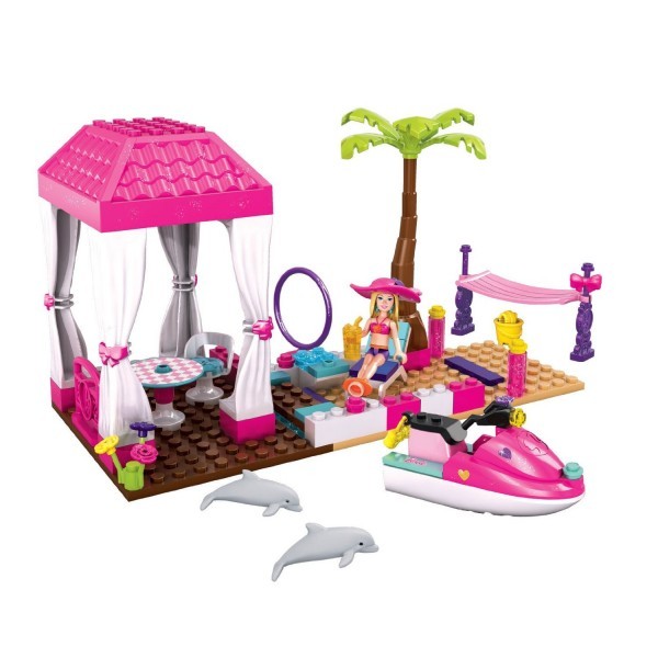 Barbie Statiunea Tropicala Mega Bloks