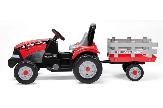 Tractor Maxi Diesel cu remorca Peg Perego - 1 | YEO