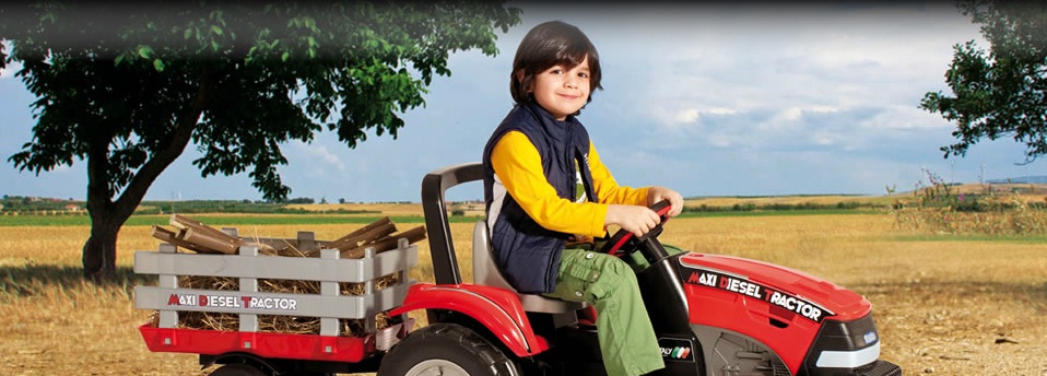 Tractor Maxi Diesel cu remorca Peg Perego - 2 | YEO