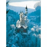 Puzzle Castelul Neuschkanstein Iarna, 1500 piese