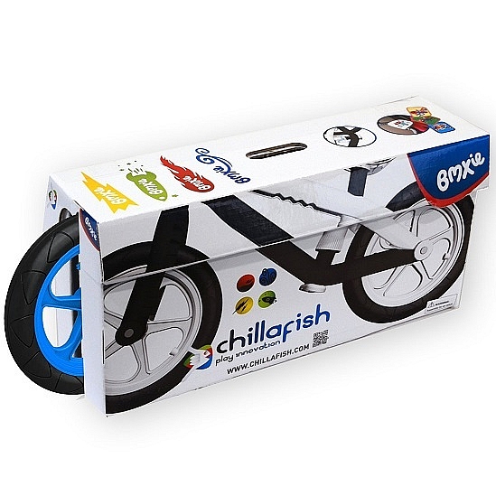 Bicicleta fara pedale bmxie albastra