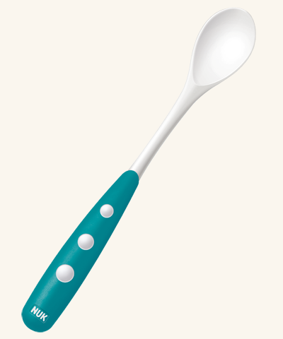 Set 2 lingurite din plastic nuk easy learning