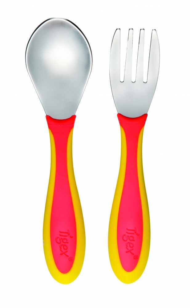 Set 2 tacamuri (lingura si furculita) din inox (+12l)