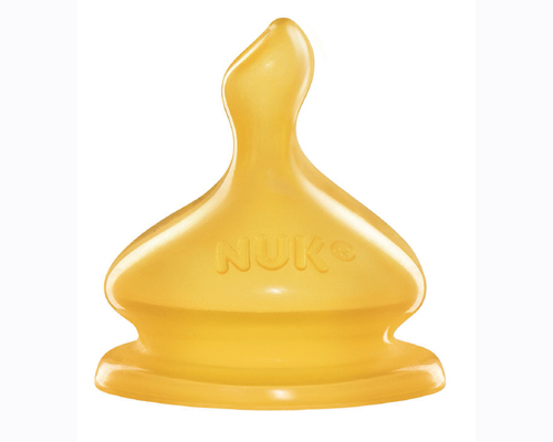 Tetina din latex cu orificiu mediu , mar.2 (peste 6 luni) first choice