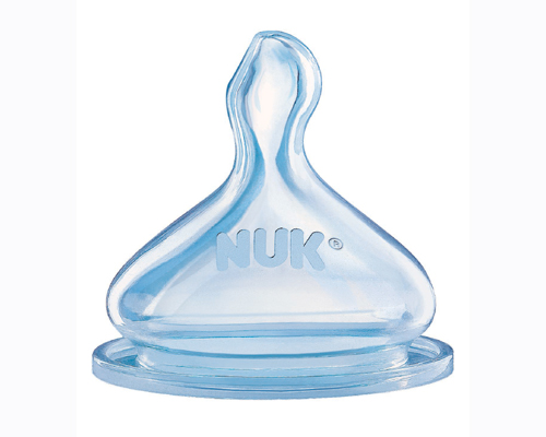 Tetina din silicon cu orificiu subtire , mar.2 (peste 6 luni) first choice